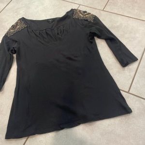 Large 3/4 sleeve tunic
